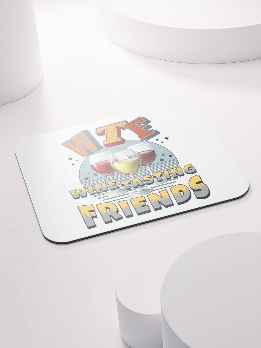WTF Wine Tasting Friends Mouse Pad product image (4)