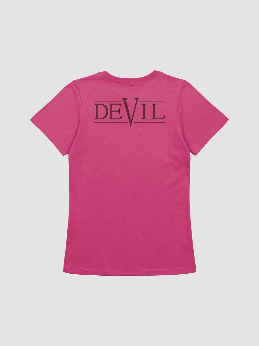 Good Vs Evil - God's In My Heart & The Devil's On My Back - Bella+Canvas Women's Supersoft Relaxed-fit T-Shirt product image (2)