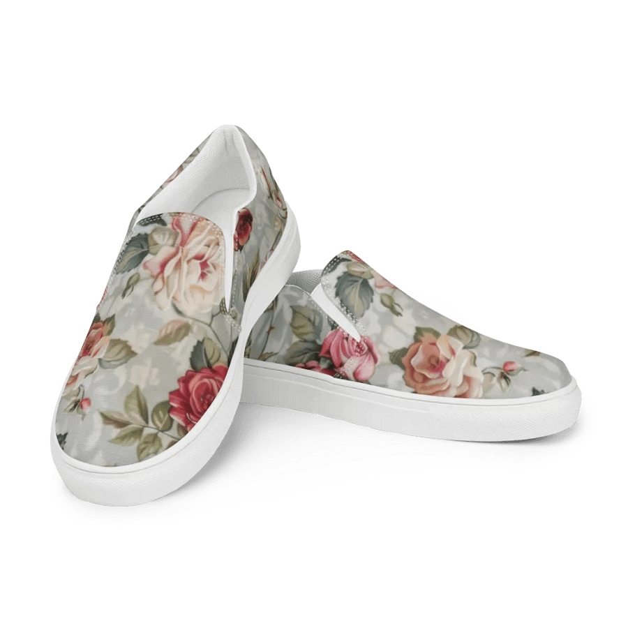 Vintage Rose Garden Slip-Ons product image (4)