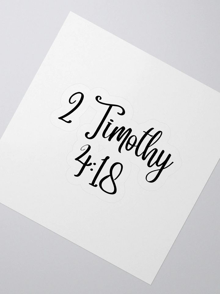 2 Timothy 4:18 product image (6)