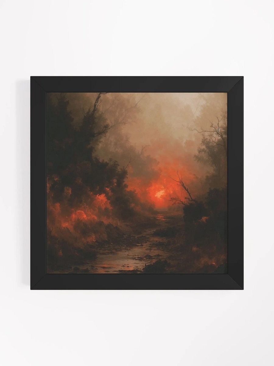 Inferno Glow Framed Print product image (6)