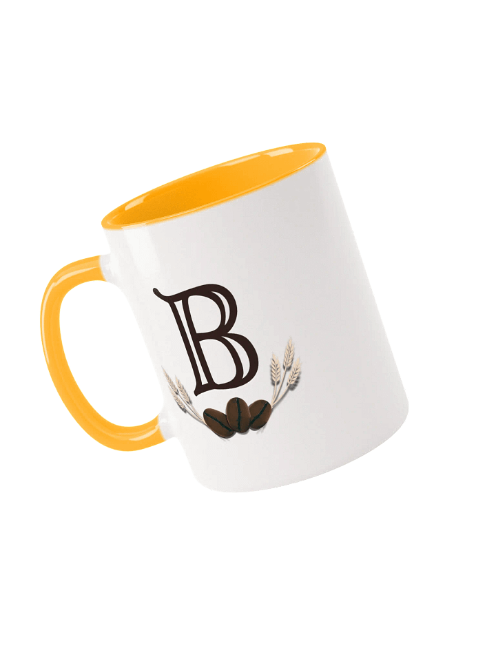 Bean and Barrel White Coffee Mug with Colored Interior product image (1)