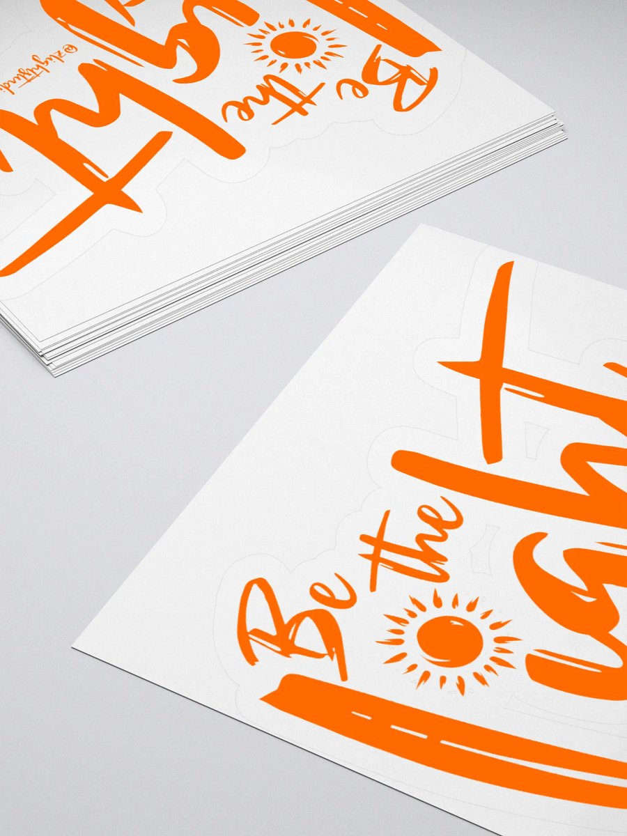 Be the Light Sticker product image (4)