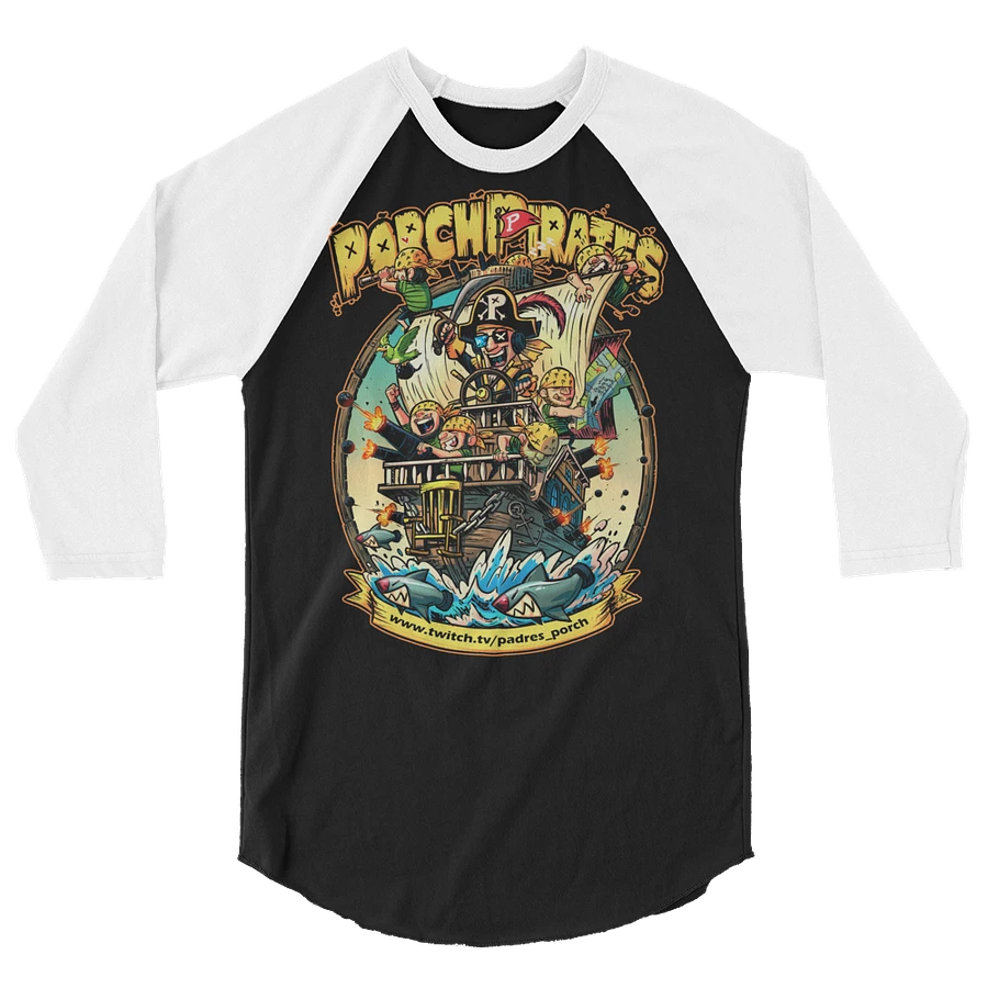 Porch Pirates Clan Raglan product image (2)