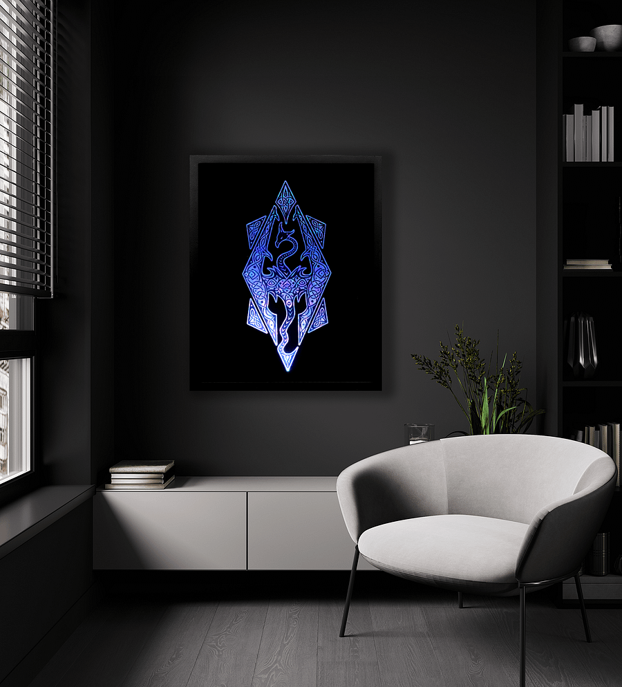 Skyrim - Dovah-Kiin (Dragonborn) Emblem [13x16] product image (7)