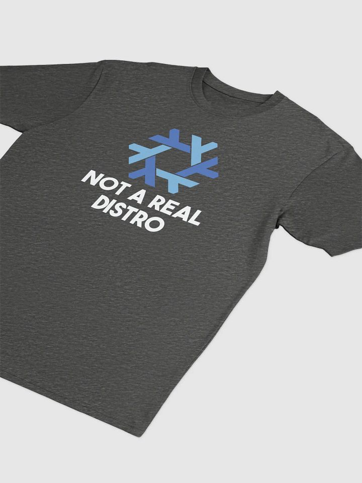 NixOS Is The Best Non Distro! Tshirt product image (2)