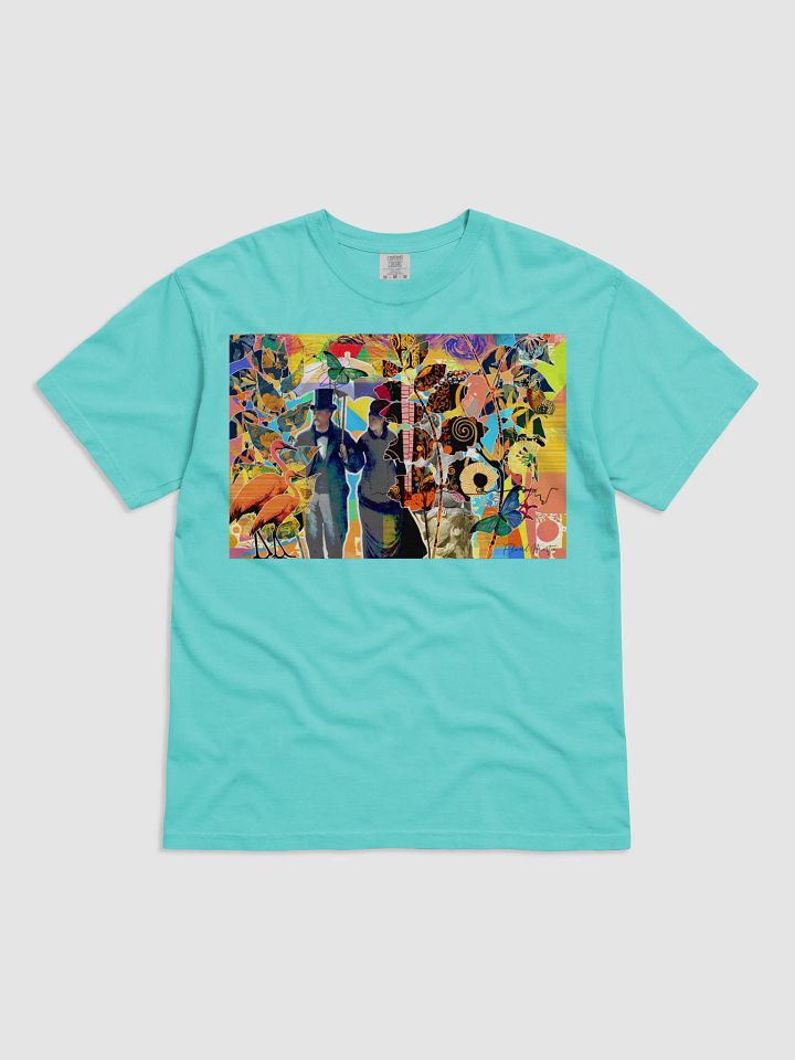 'A Patchwork of Paradise: The Collage Garden' by Edward Martin T-Shirt product image (49)