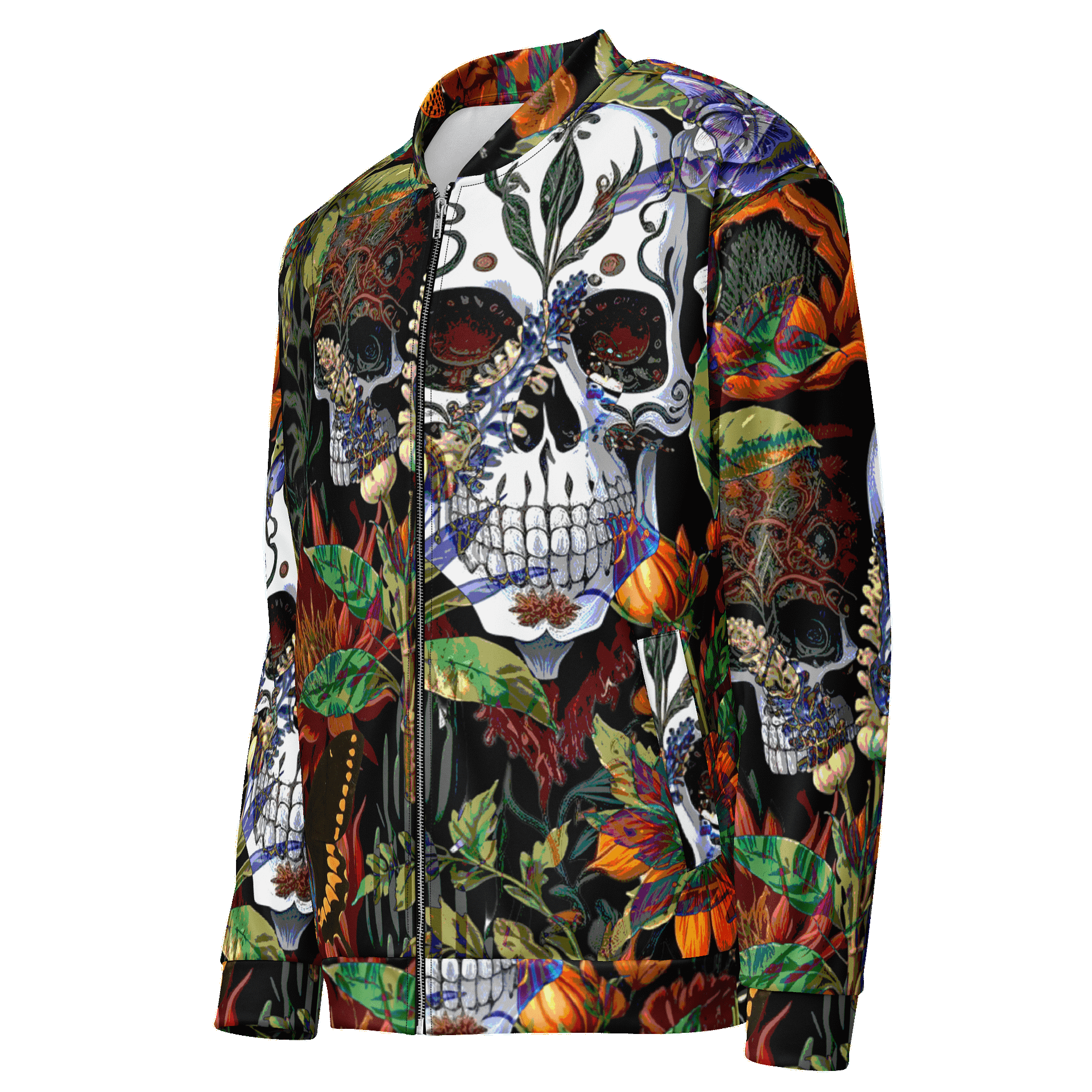 Fiesta de los Ancestros (Festival of the Ancestors) Bomber Jacket product image (3)