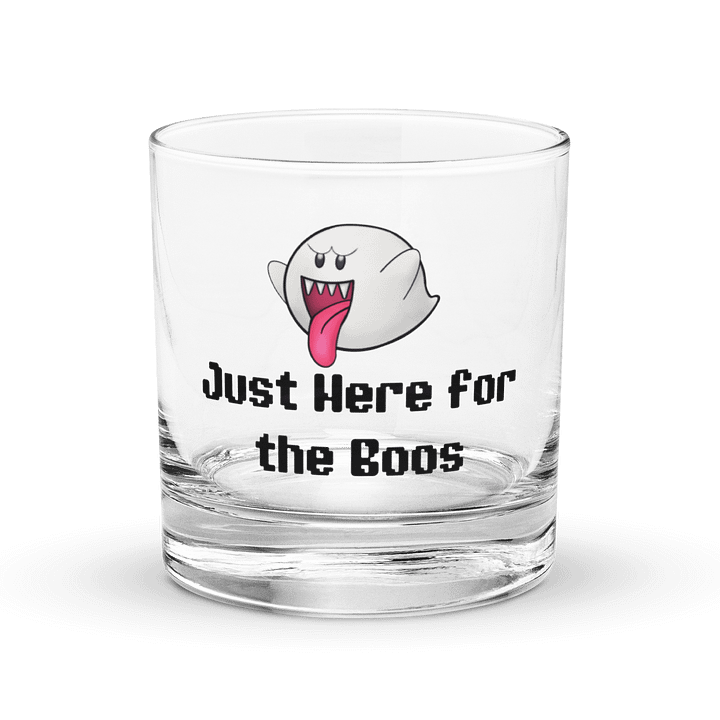 Just Here for the Boos Rocks Glass product image (1)