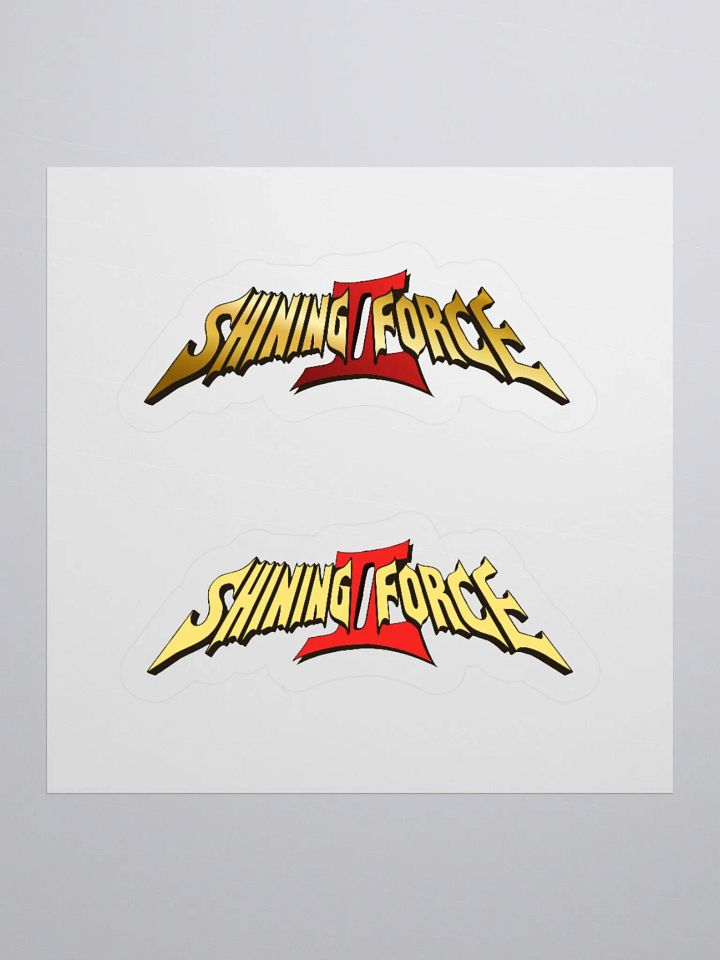 Shining Force 2 Logos Stickers product image (1)