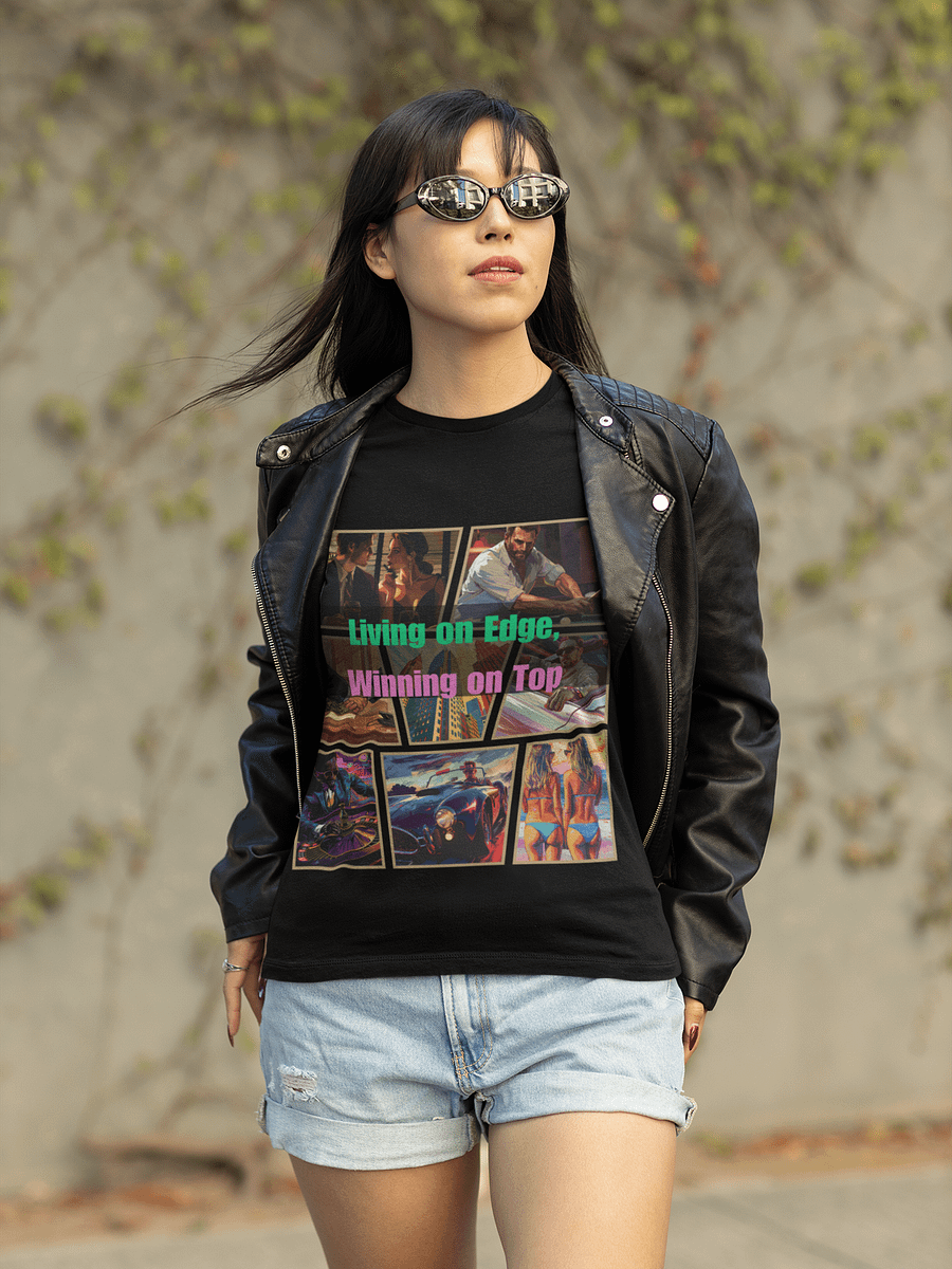 Living on Edge, Winning on Top T-shirt product image (3)