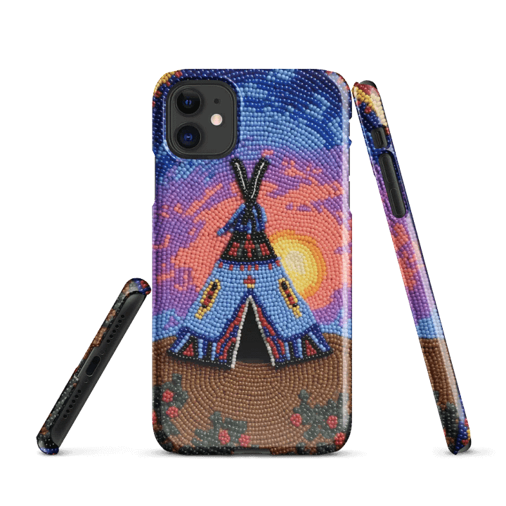 Tepee Sunrise Snap Case product image (1)