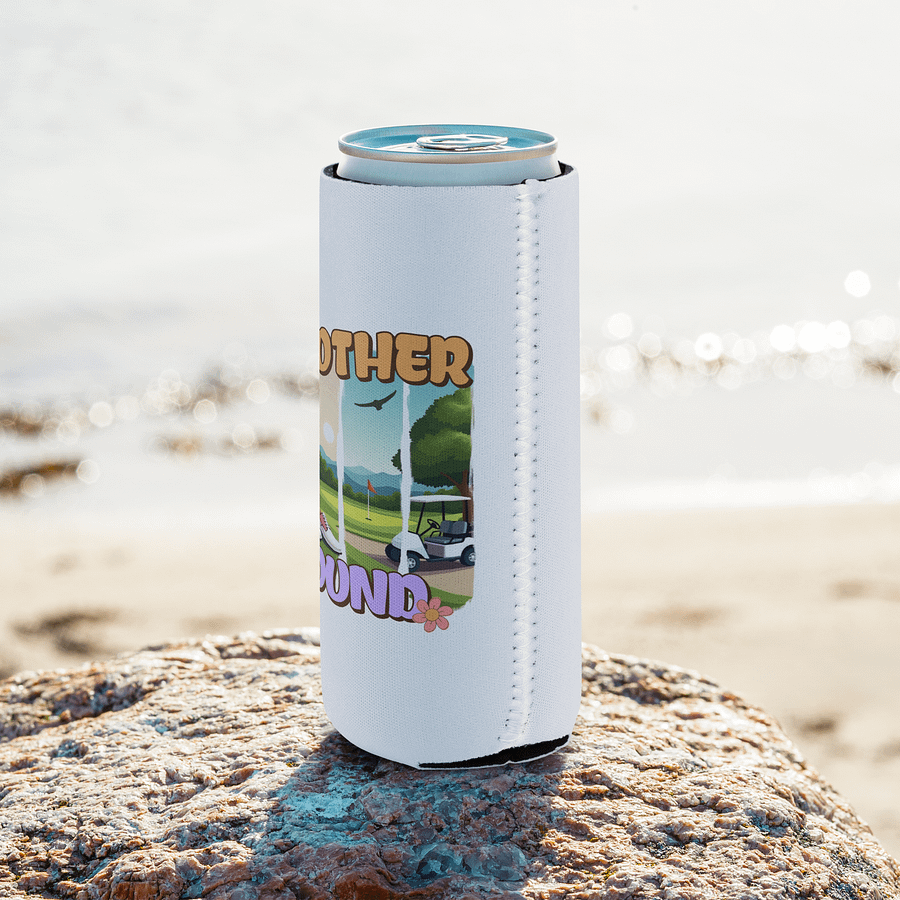 Another Round Golfing Floral Paradise Can Cooler product image (8)