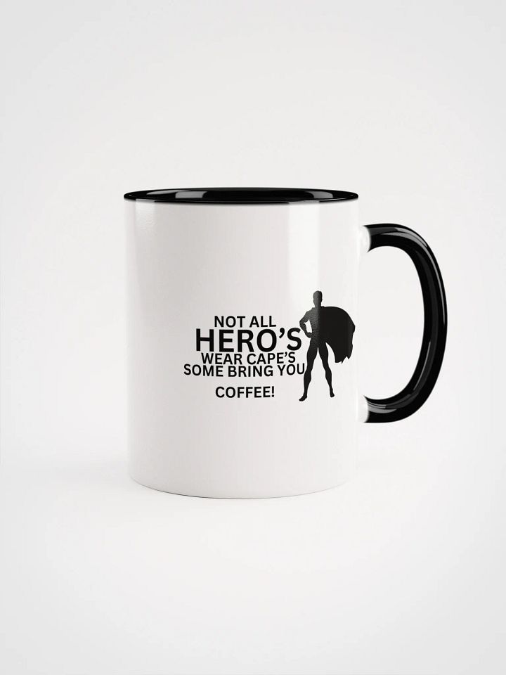 NOT ALL HERO'S WEAR CAPE'S Coffee Mug product image (1)