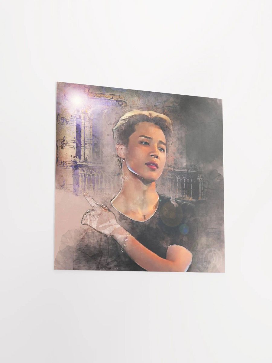BTS - Stunning Angelic Jimin Print (Unframed) - Designed by ChimberArt product image (12)