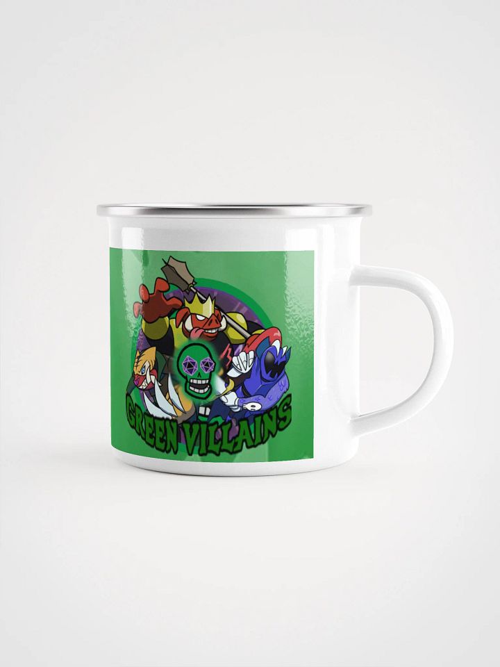 Green Villains Enamel Mug! product image (1)