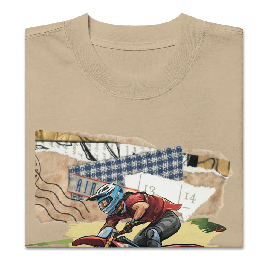 Dream big, ride big oversized t-shirt product image (4)