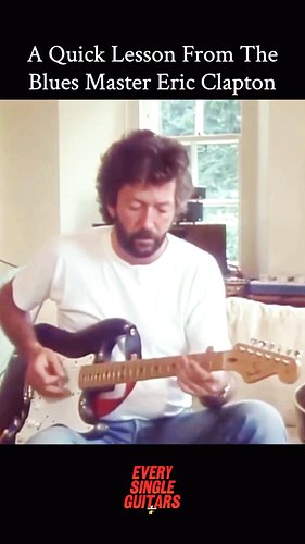 Clapton Gives a Guitar Lesson You’ll Never Forget 🎸⚡️

***

Eric Clapton’s playing style is one of those things people think ...
