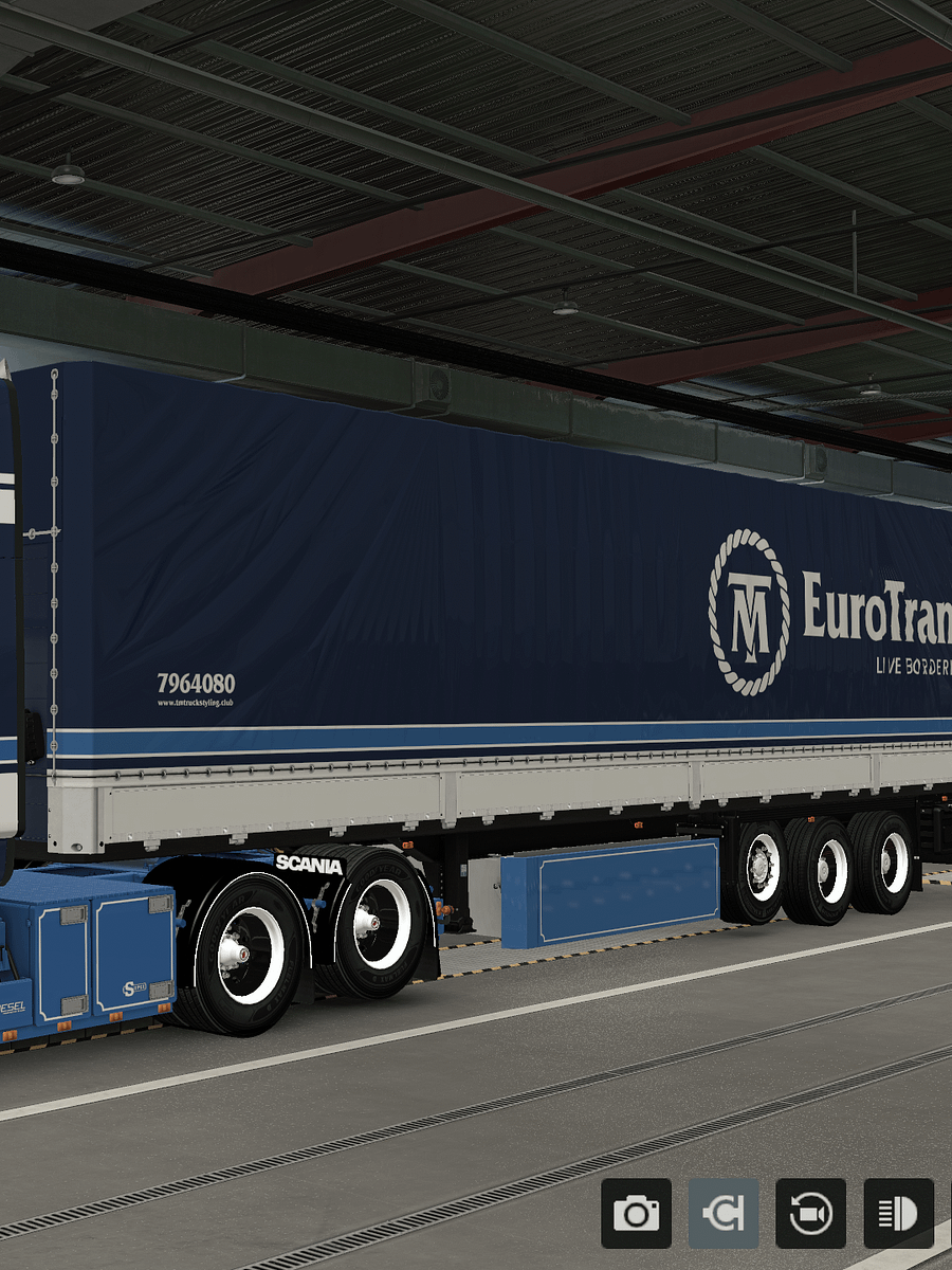 ETS2 TM Multicolor Skin Pack for Scania PGR with Rigid & Trailer Schmitz product image (3)