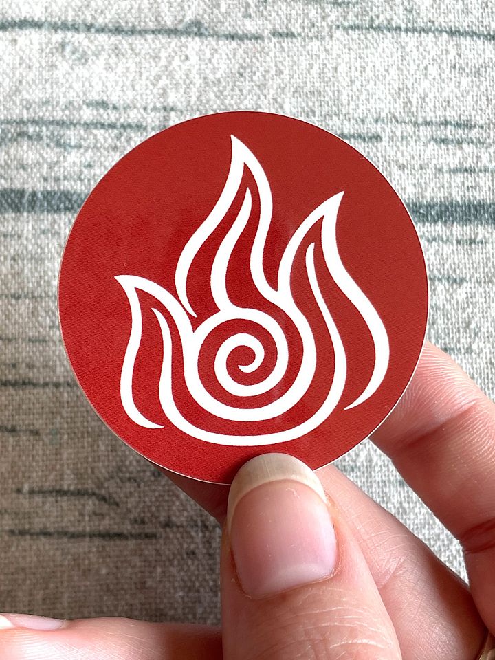 Fire Nation Emblem Sticker product image (2)