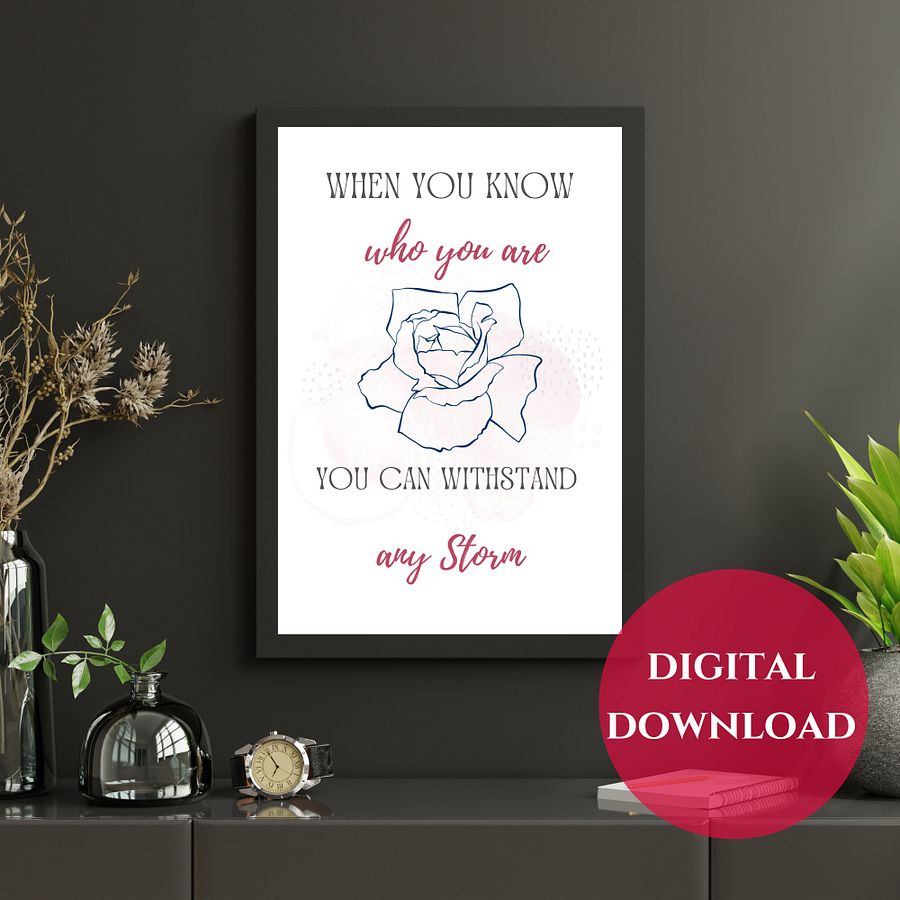 Know Yourself Printable Wall Art product image (1)