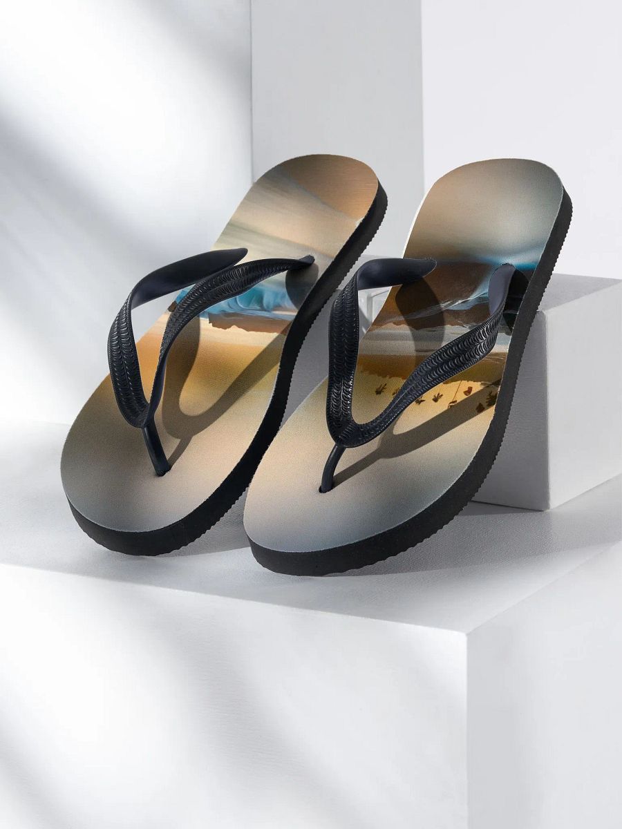 Customizable Summer Bliss Flip-Flops product image (1)