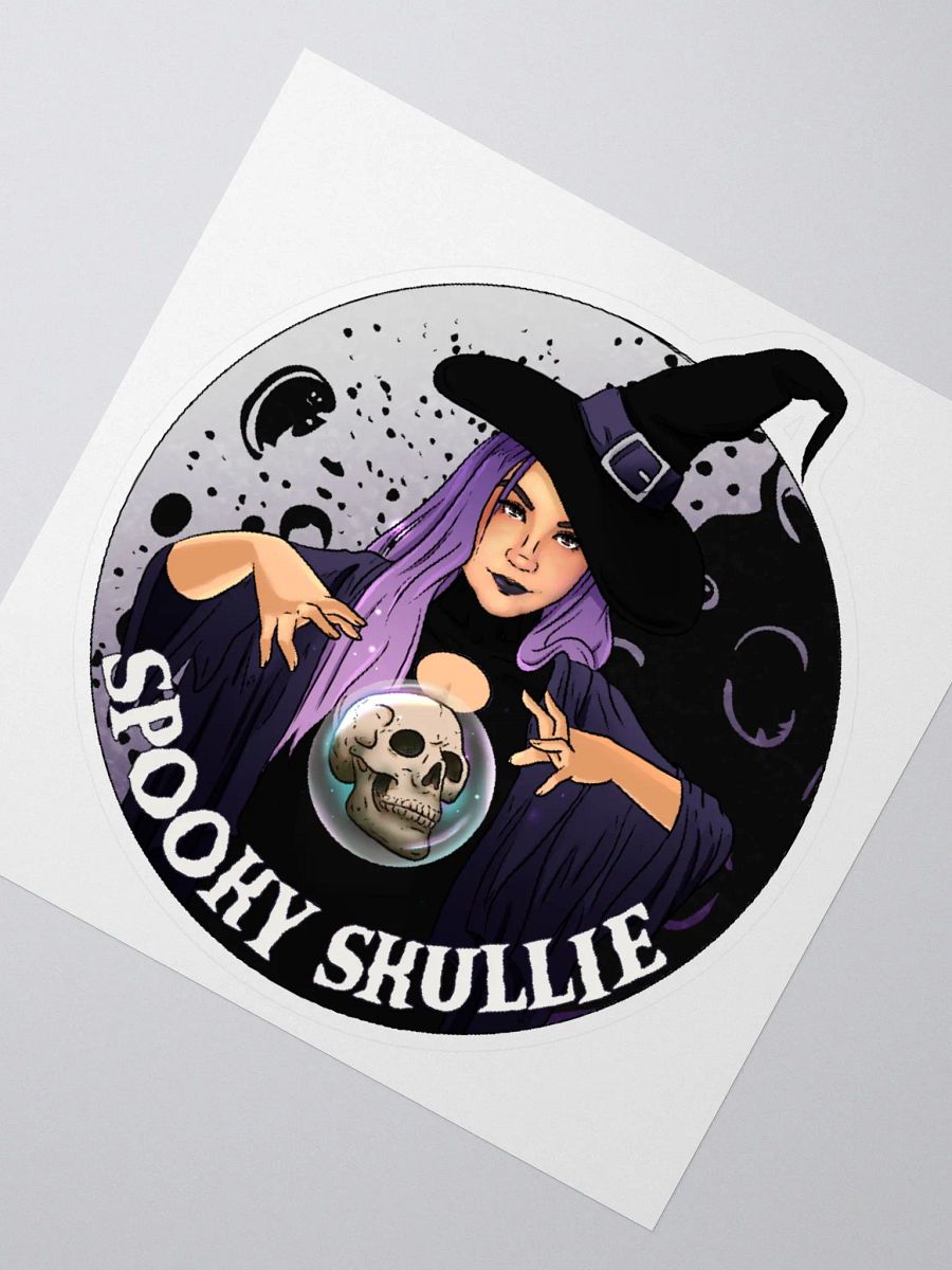Spooky Skullie Podcast Logo Sticker product image (3)