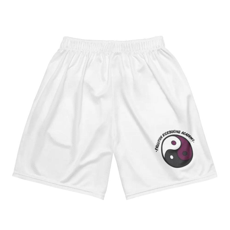 White Athletic Shorts with Logo product image (5)