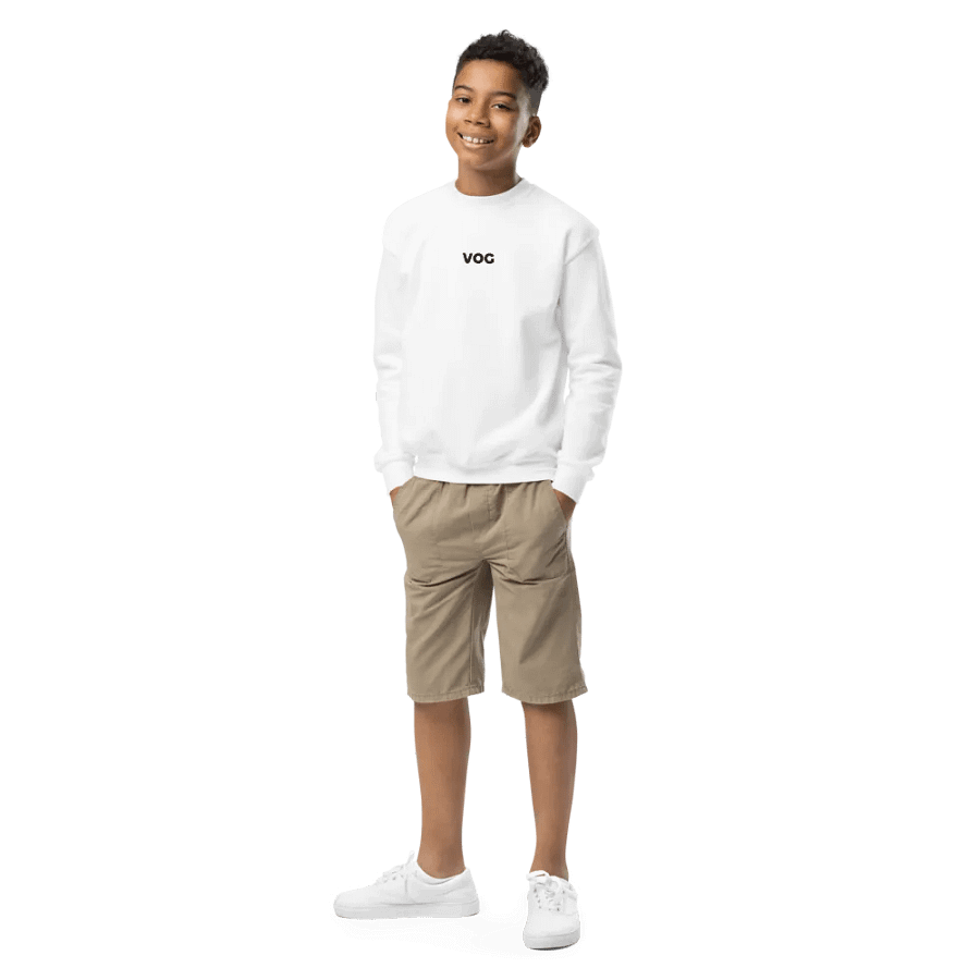 Embroidered VOG - Youth Sweatshirt product image (2)
