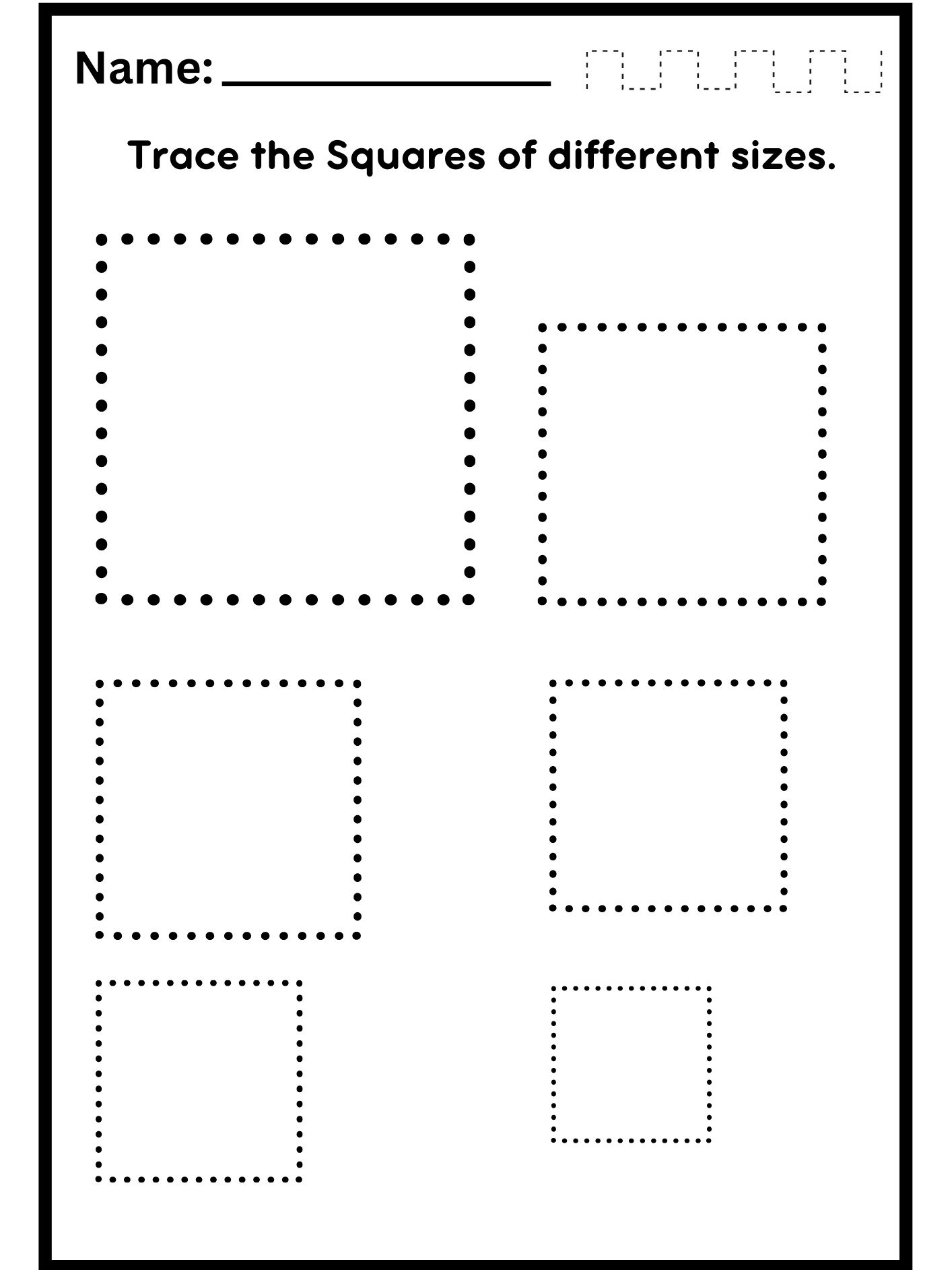 shapes worksheets FOR kindergarten PRINTABLE product image (3)