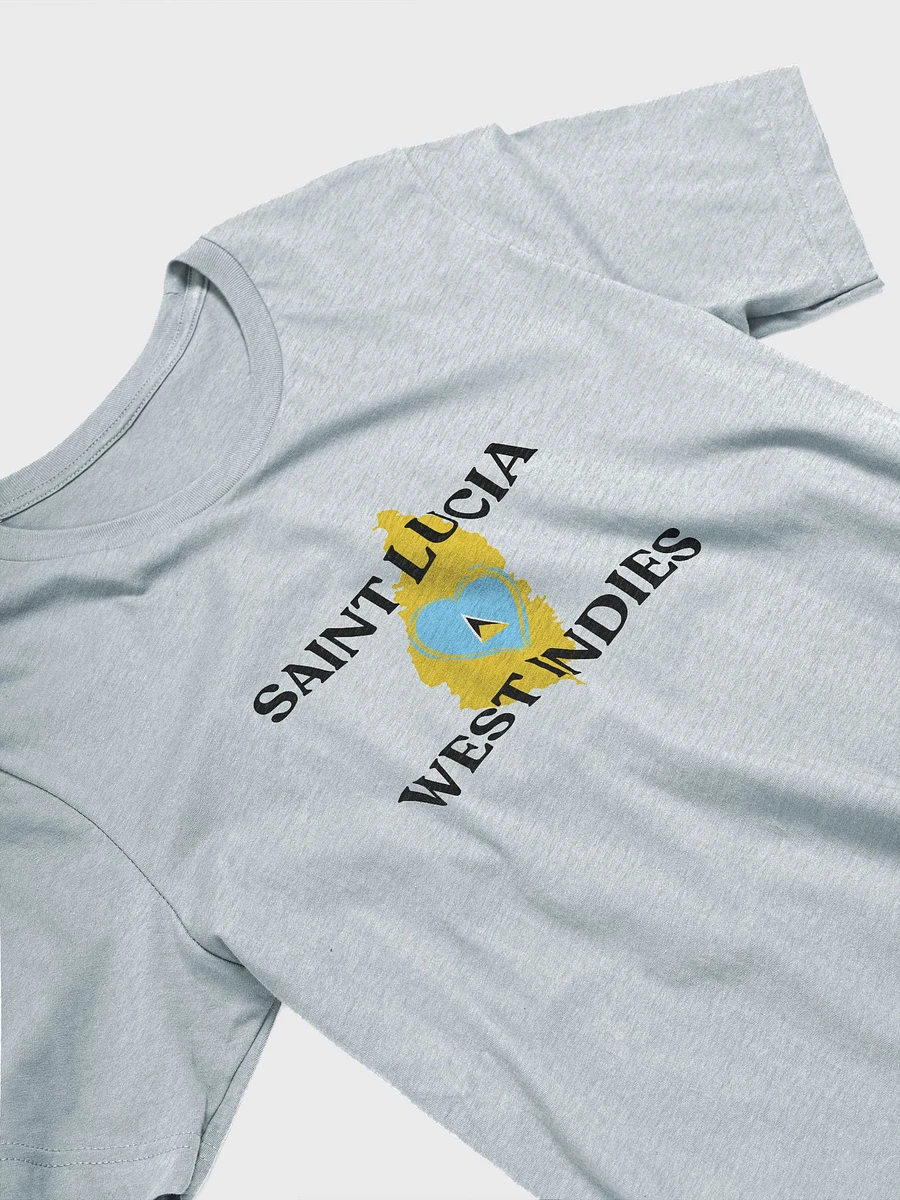 Saint Lucia Island Heart T-Shirt product image (30)