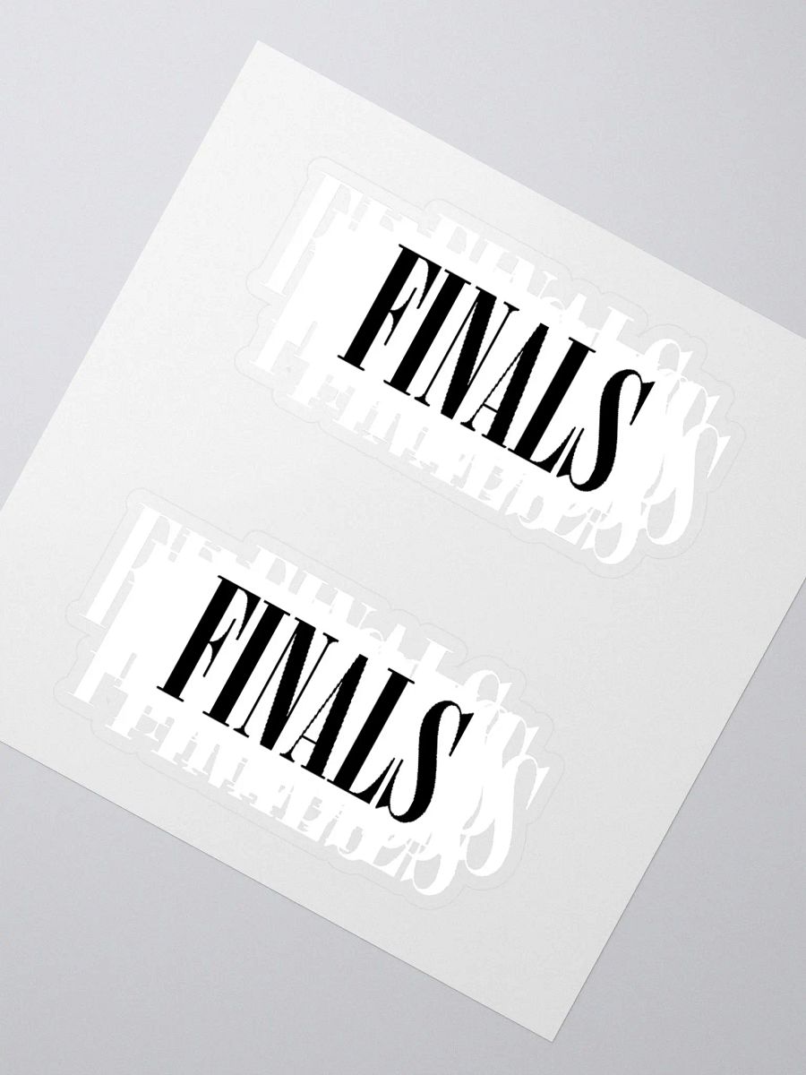 Finals Stamp Sticker product image (2)