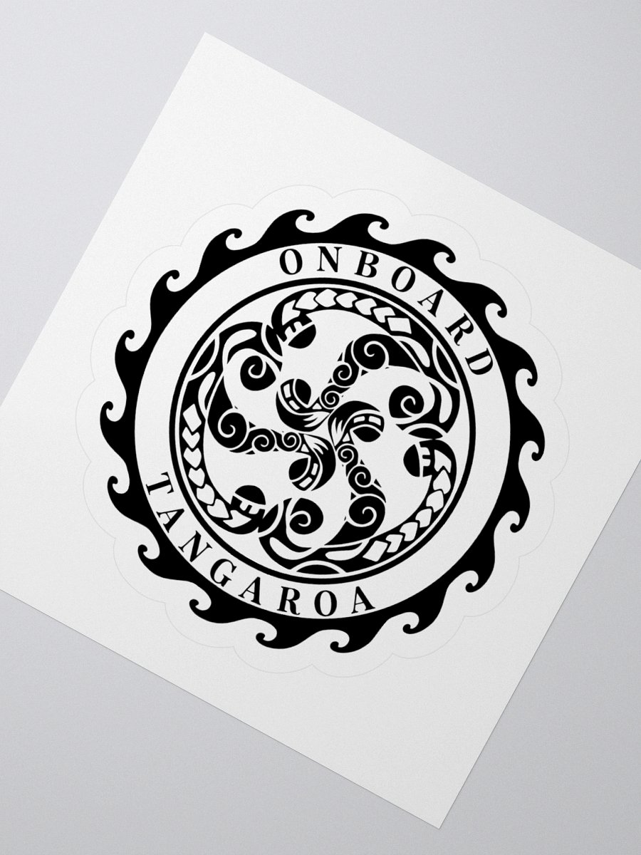 "Onboard Tangaroa" Sticker – Stick with the Journey product image (5)