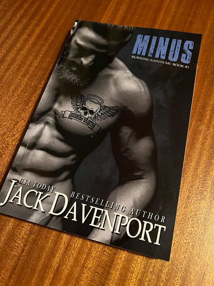 Minus by Jack Davenport - Road to Desire - Signed Paperback - Scratch & Dent Special product image (1)