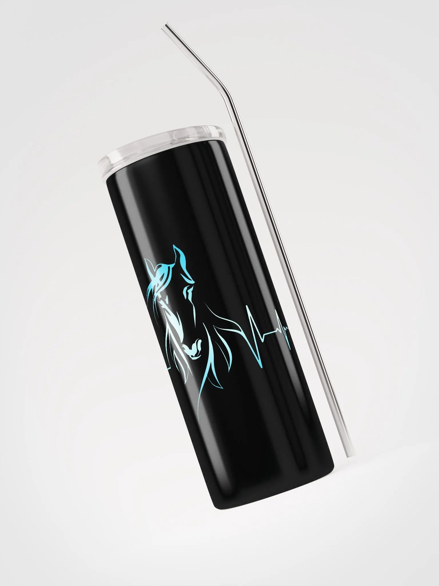 Horse Heartbeat Stainless Steel Tumbler product image (3)