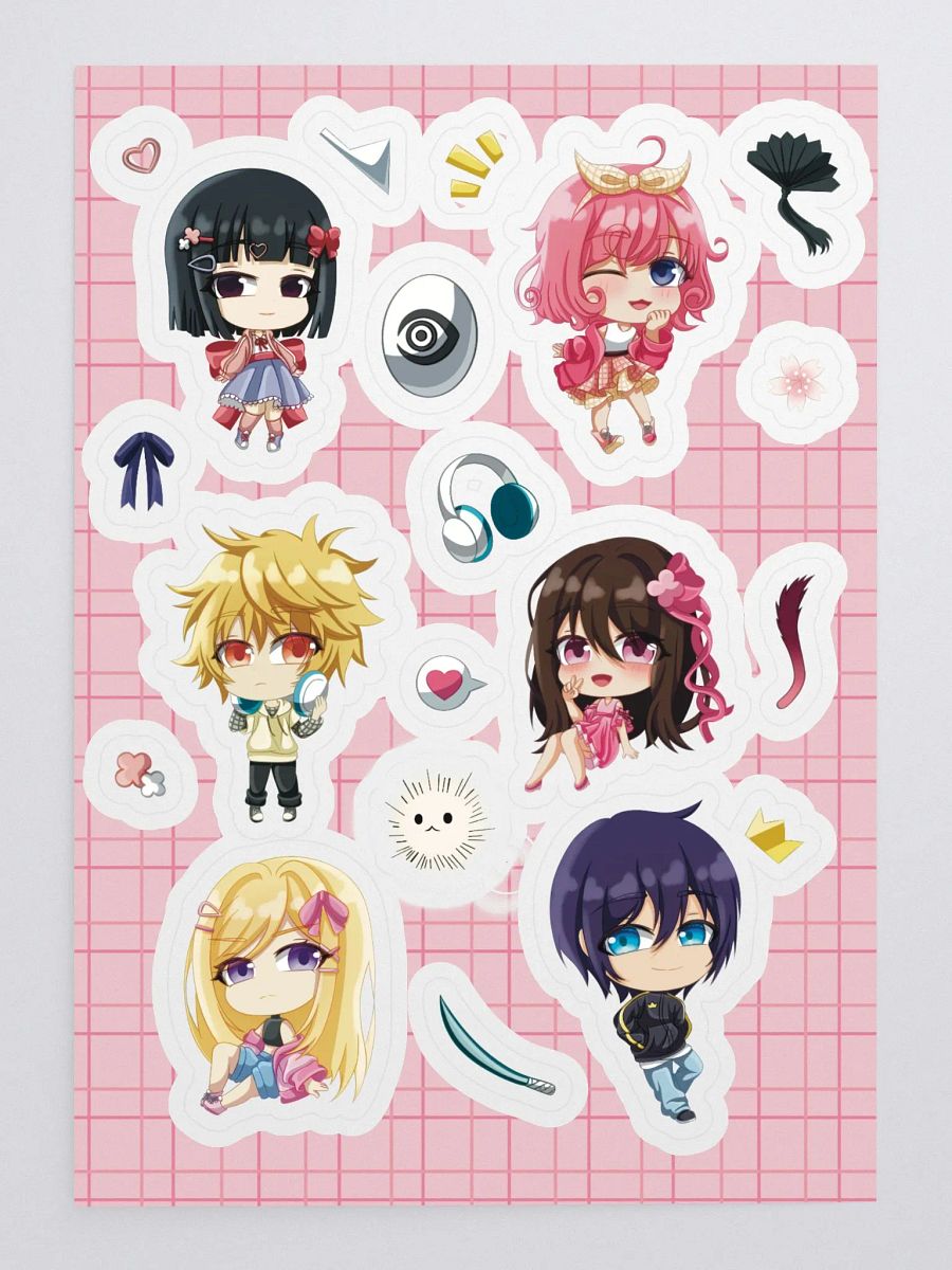 Noragami Kiss Cut Sticker Sheet product image (3)