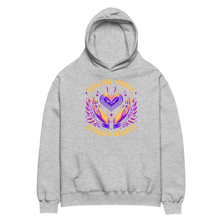 strong hearts ,healing hands hoodie product image (32)
