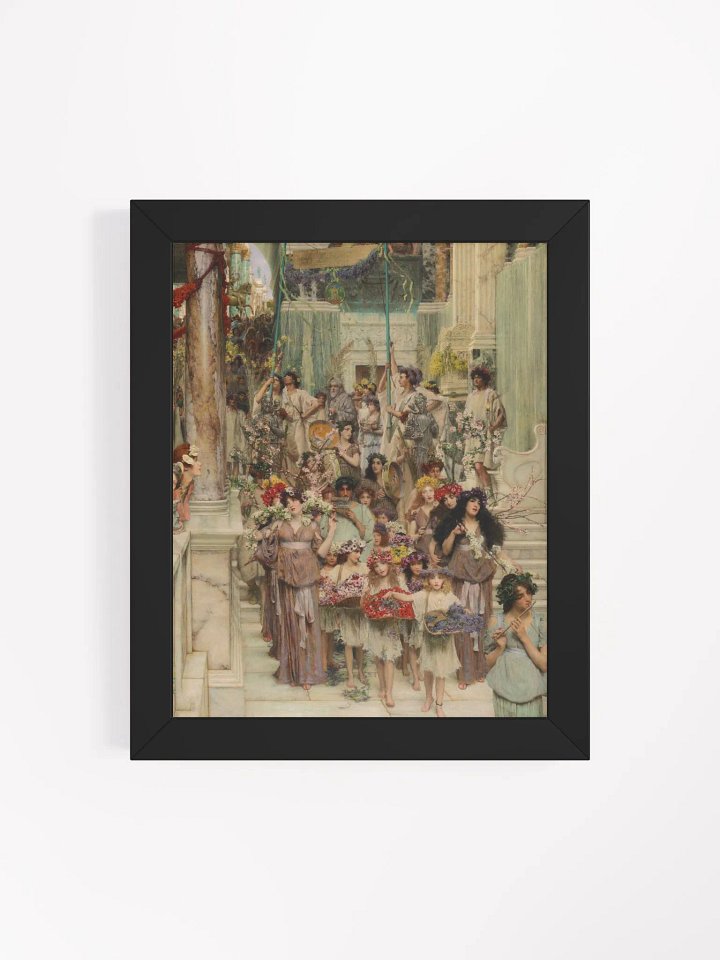 ''Spring'' by Lawrence Alma-Tadema Framed Poster (Sizes Available) product image (1)