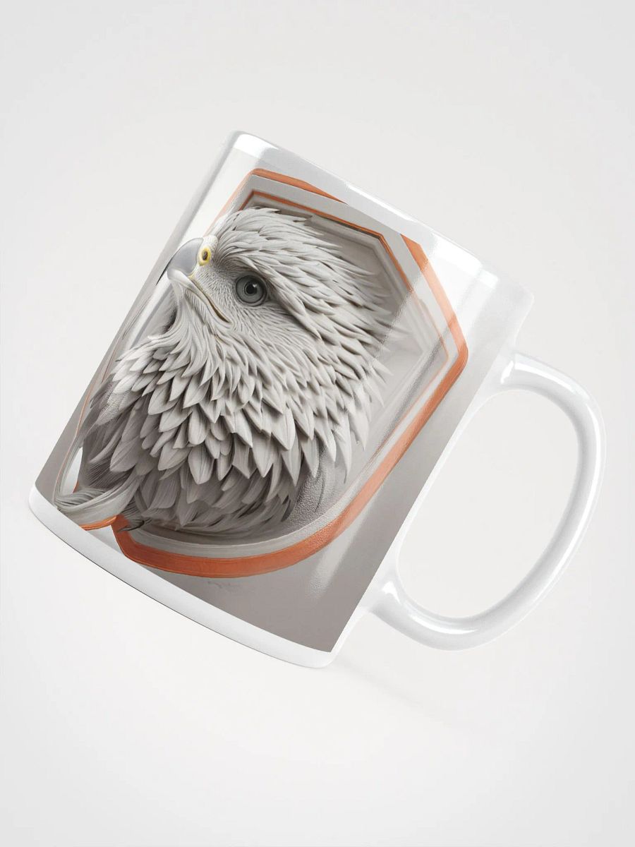 White Cute Eagle Mug product image (8)