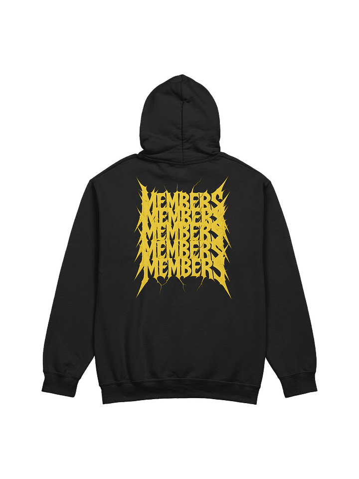 HOE MEMBERS HOODIE - BLACK product image (2)