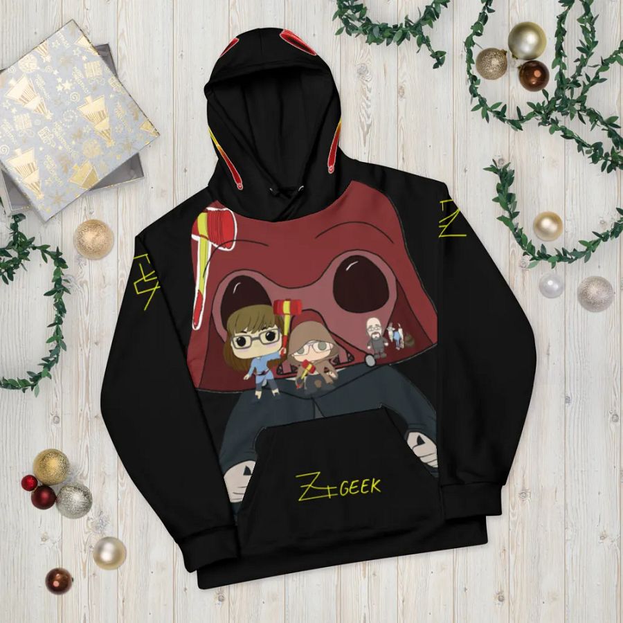 Dorn Geek Wars All Over Hoodie 1 product image (10)