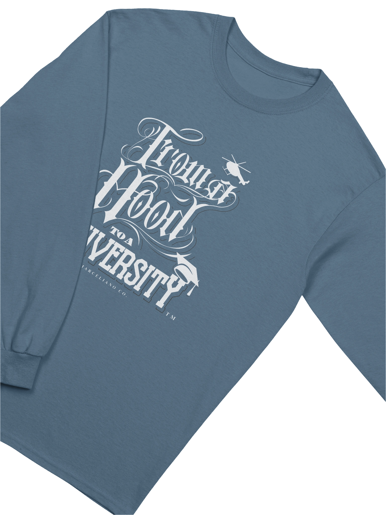 Hood to a University Long Sleeve Tee product image (19)