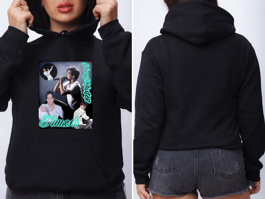 Singer From Kazakhstan Cotton Heritage Unisex Premium Hoodie product image (6)