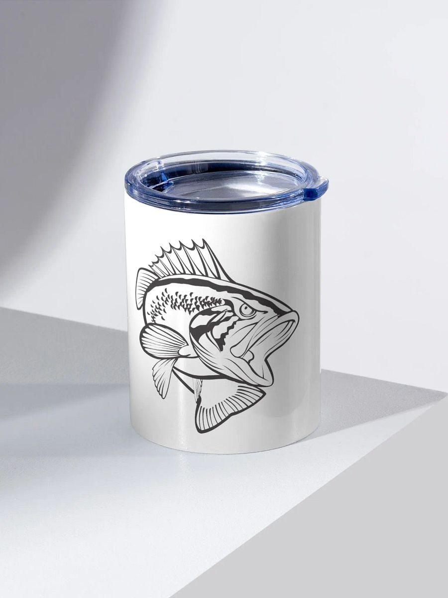 KBF LEAPING BASS 10 oz STAINLESS STEEL TUMBLER product image (2)