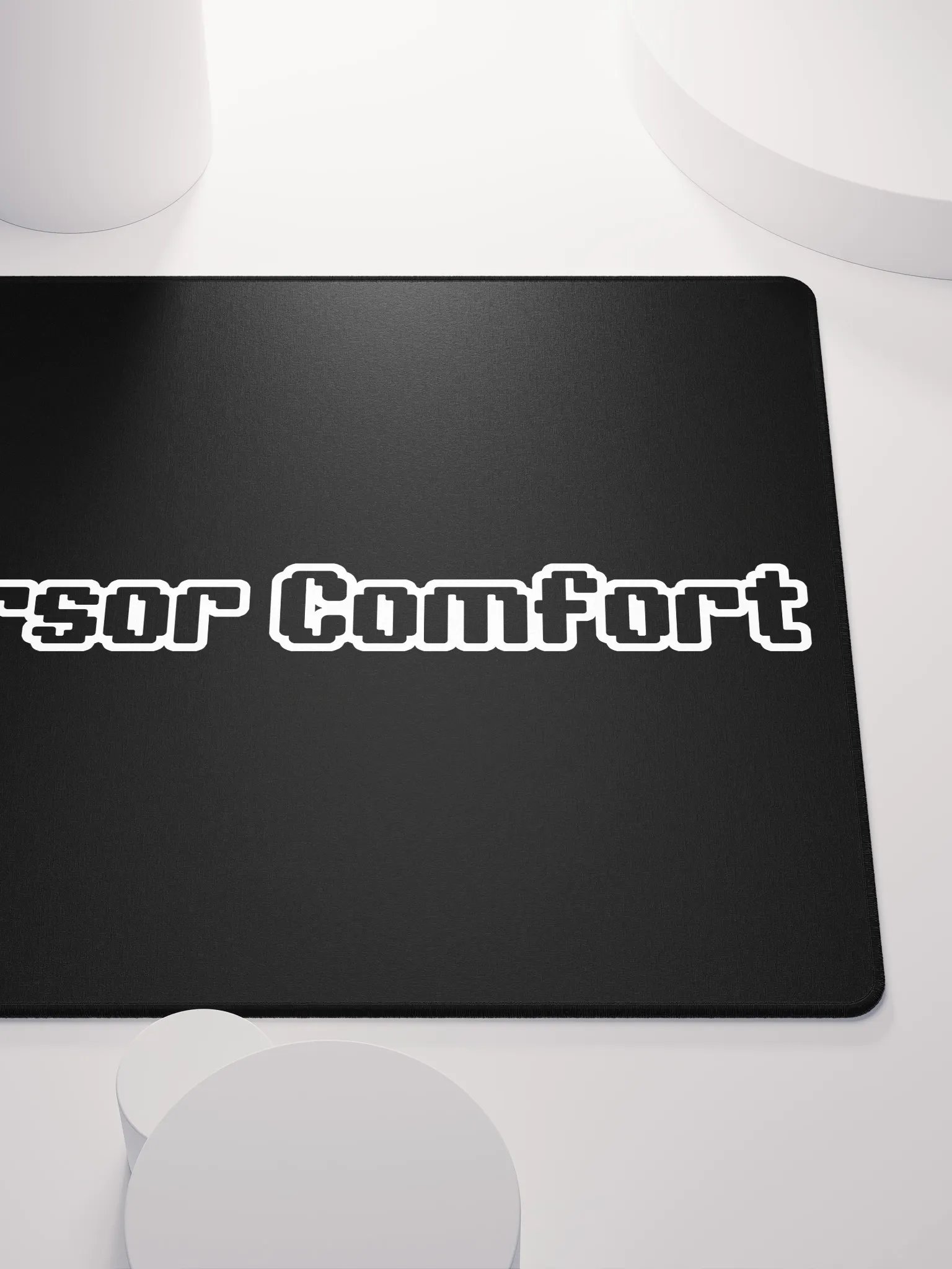 CURSOR COMFORT (Black Gaming pad & Desk Mat) product image (5)