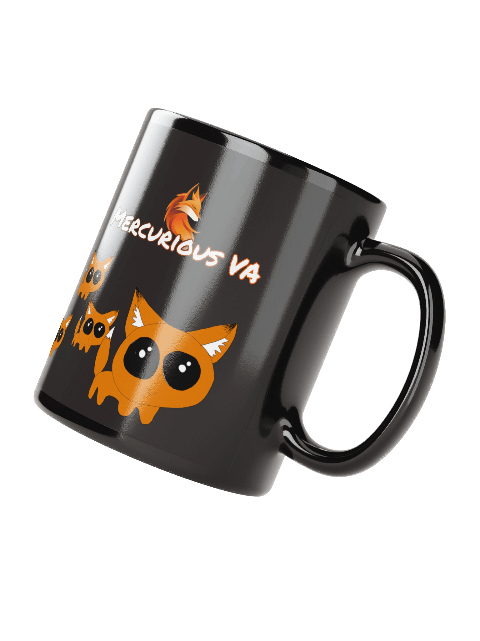 The secret life of the Squiggly Fox (Mug with Logo) product image (3)