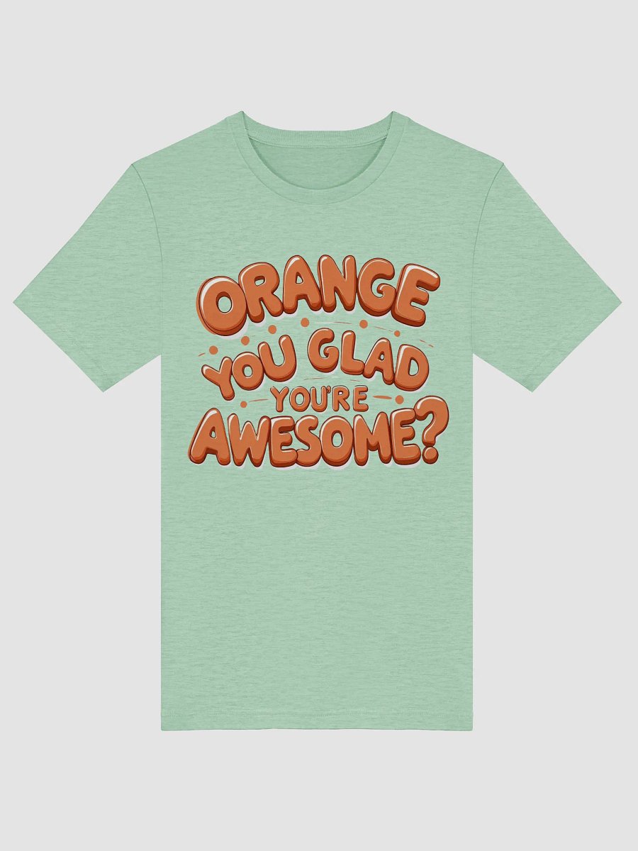 Playful Message Orange T-Shirt product image (35)