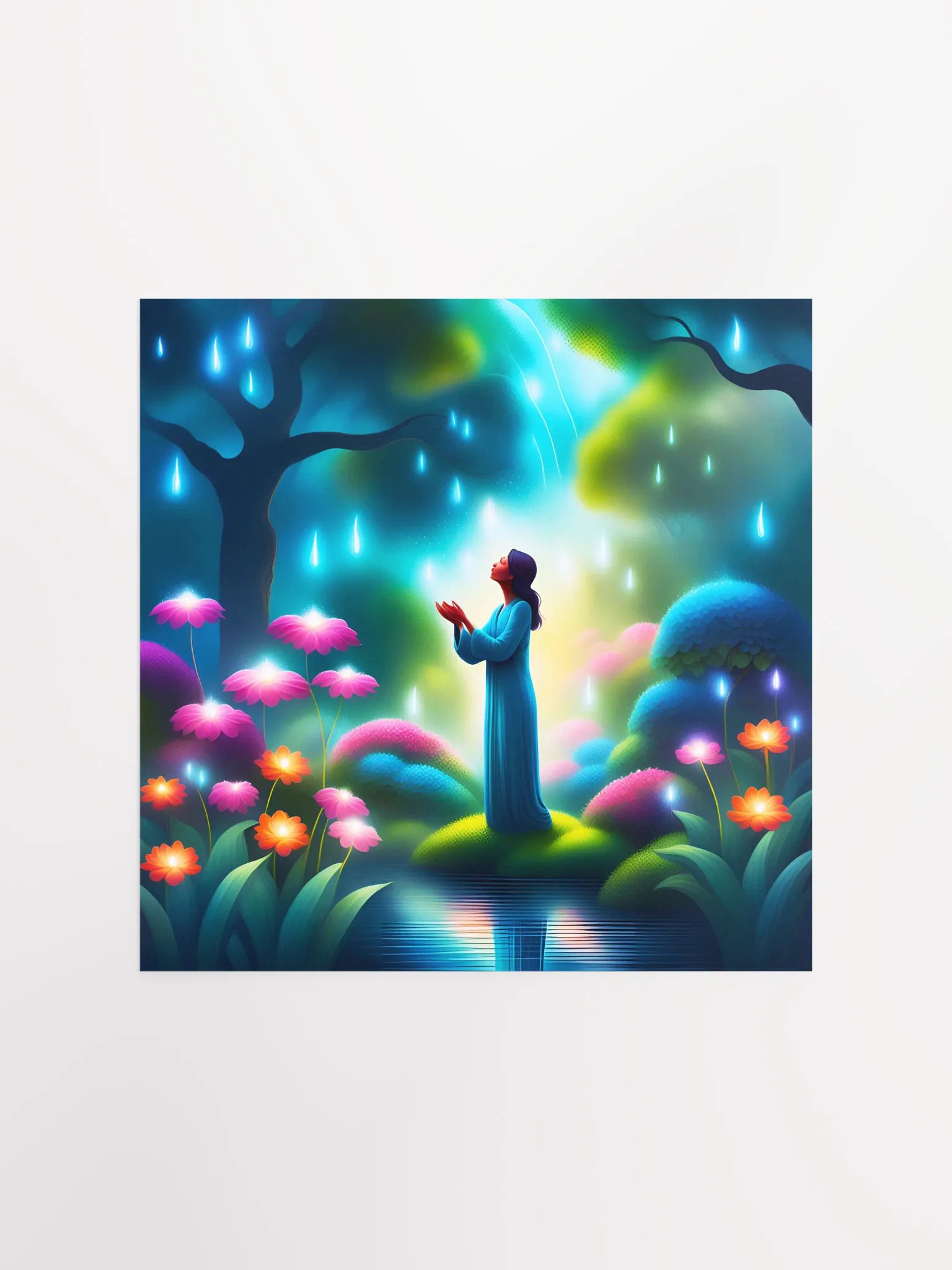 A Whisper Can Bloom a Garden - Enhanced Matte Paper Poster product image (1)