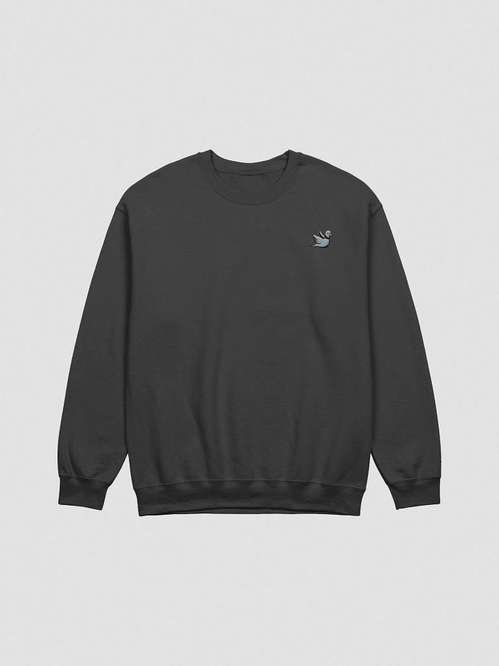 Pigeon Embroidered sweatshirt | Art by Duck product image (1)