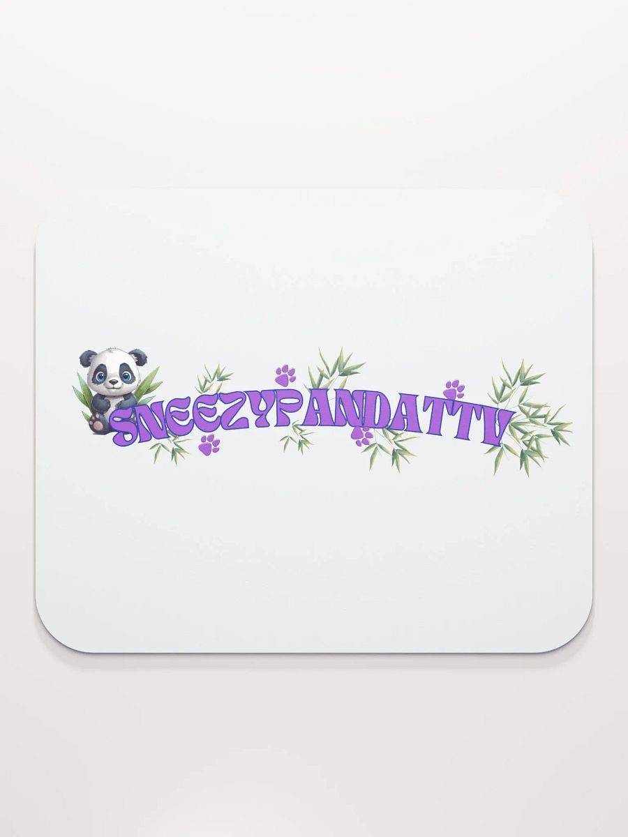 Panda Logo mouse mat product image (2)
